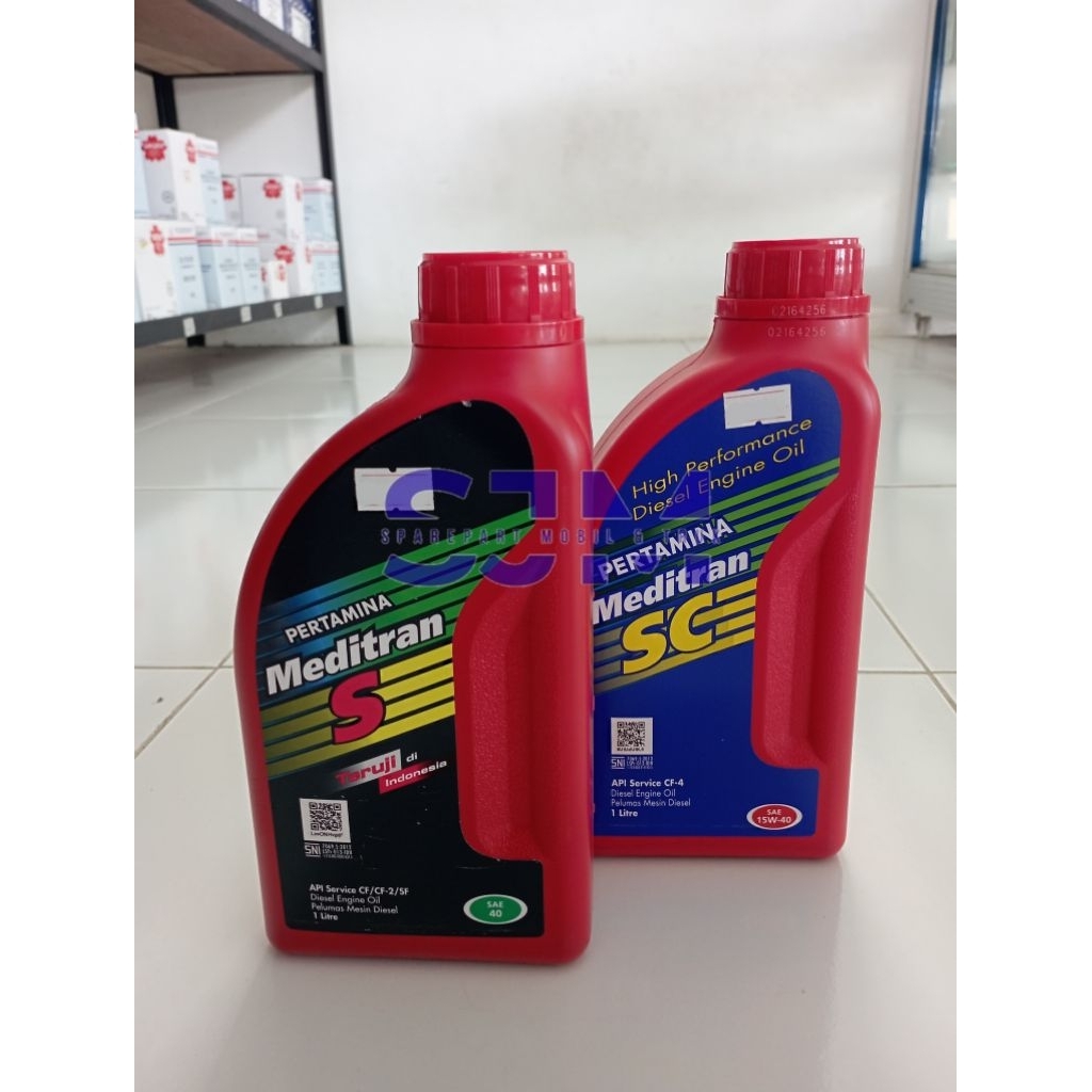 OLI MESIN DIESEL PERTAMINA MEDITRAN S SC SAE 40