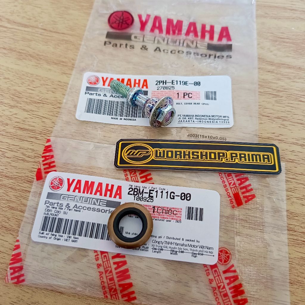 Baut Tutup Kop Cop Head Mio M3 Mio Z Fino FI Soul GT 125 2015 - 2016 Ori Ygp