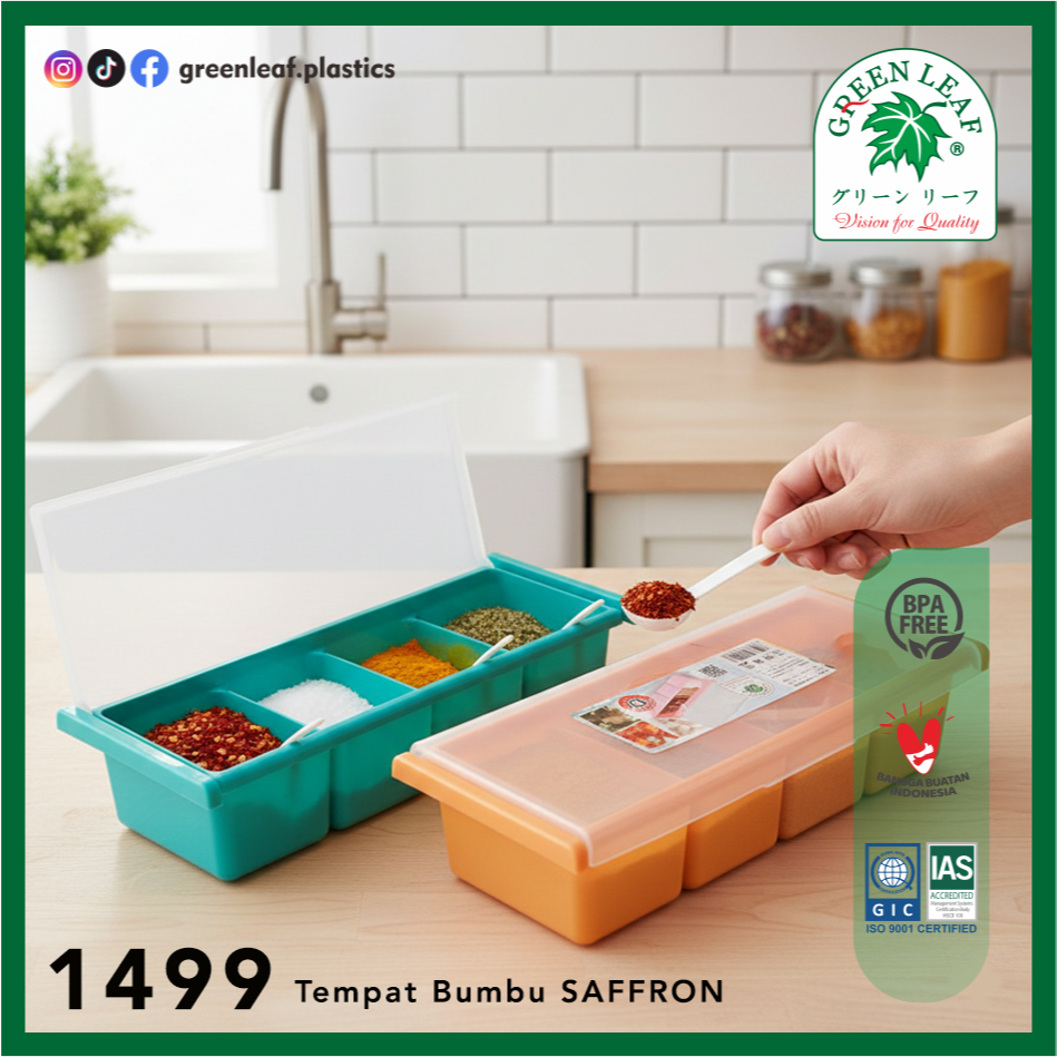 Greenleaf Tempat Bumbu Safron (1499)