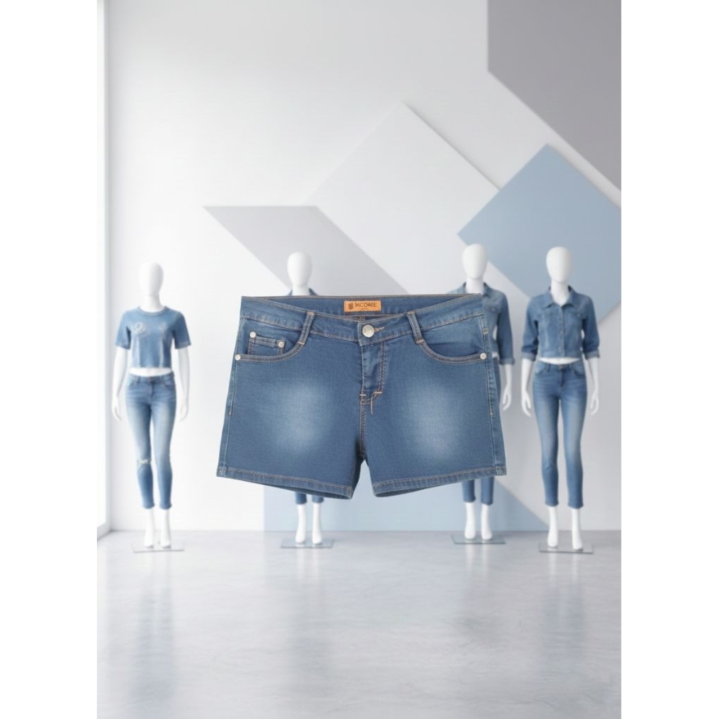 celana merk income jeans pendek wanita