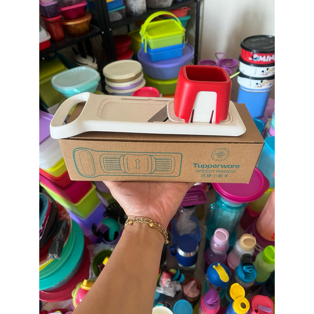 speedy mando tupperware