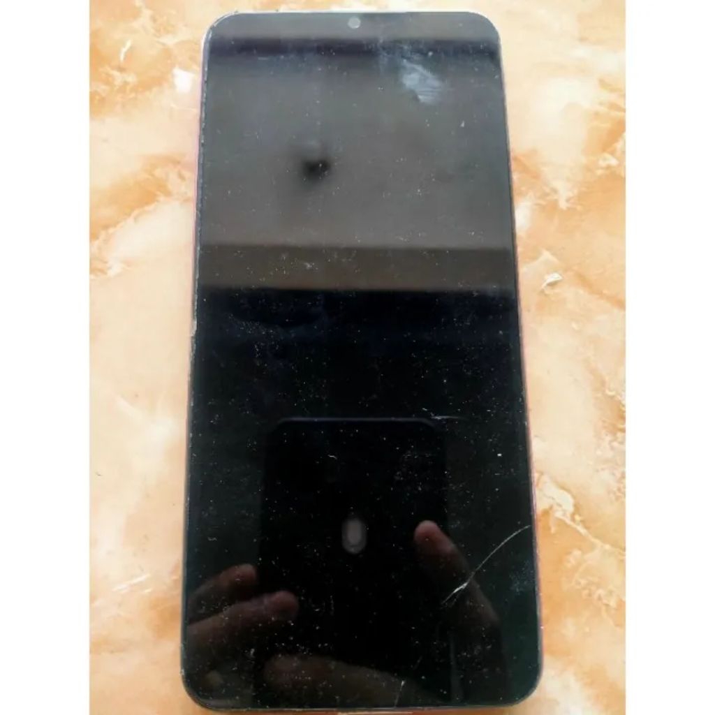 Lcd Tc Hp Samsung A04 SM-A045F kondisi Tc Retak cabutan normal