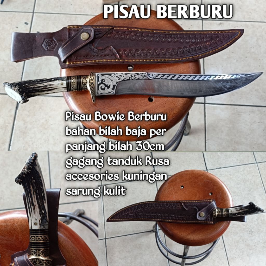 Pisau Bowi3 Hunting