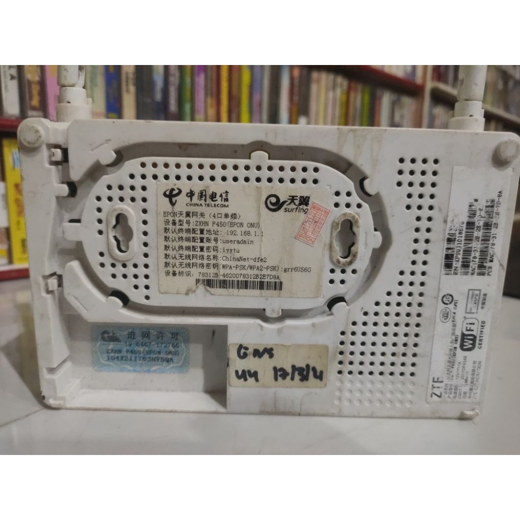 MODEM ONT ZTE F460 EPON ONU