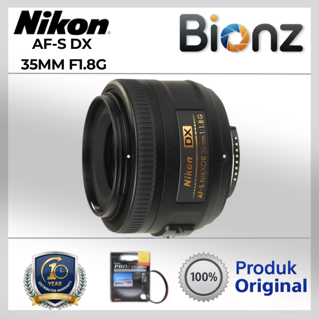 LENSA NIKON AF-S DX 35MM F1.8G / NIKON AF-S DX 35MM F1.8G