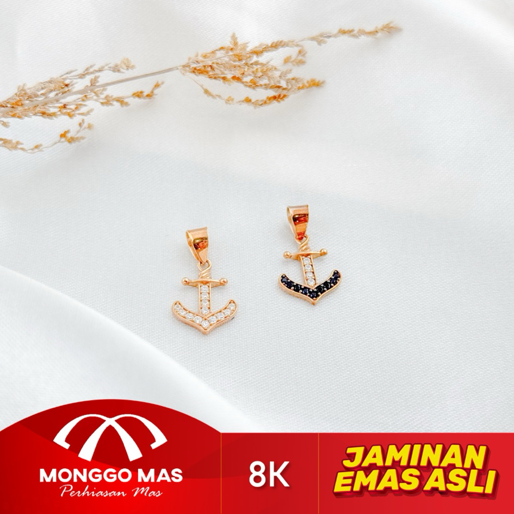 Liontin Model Jangkar Mas STW 375(8k)