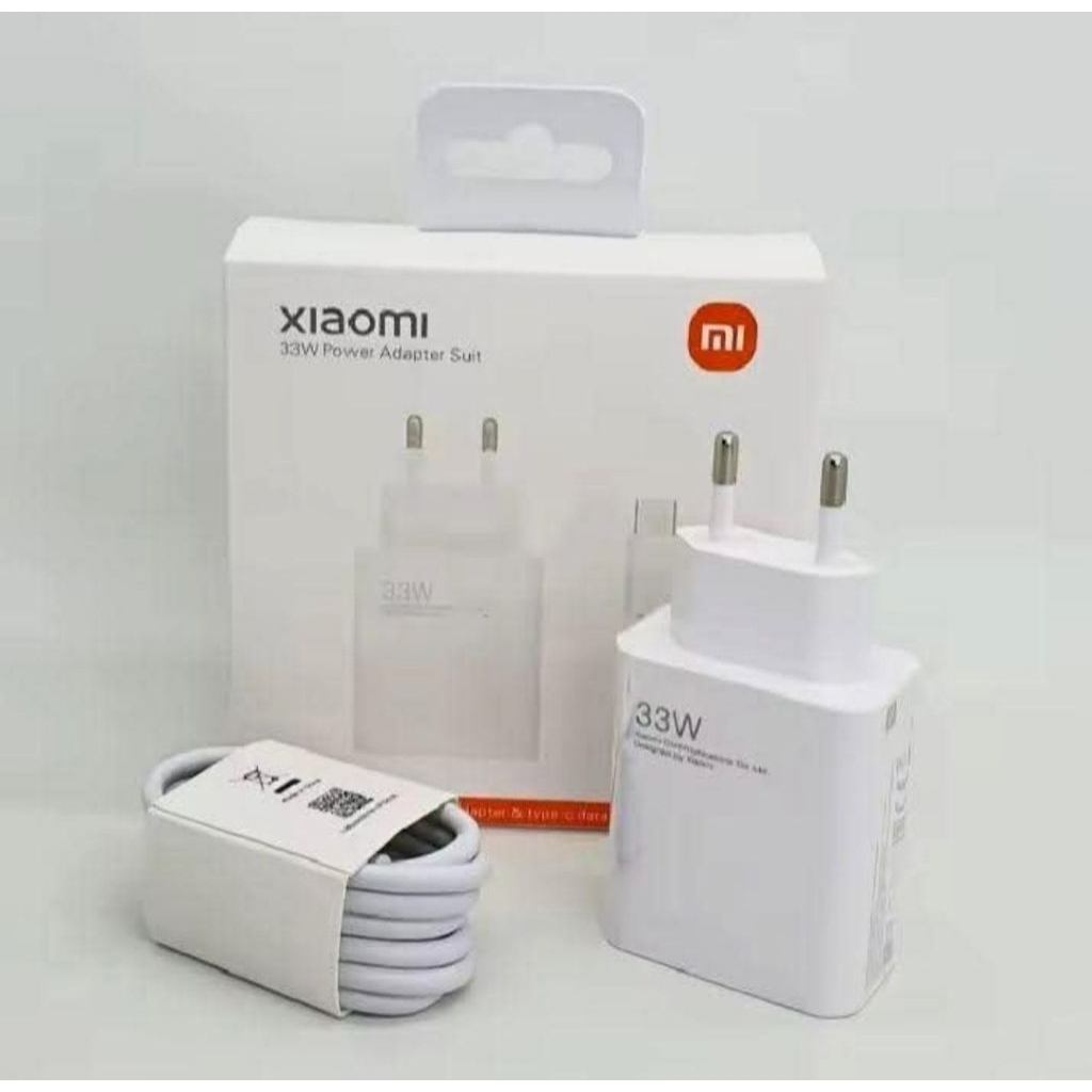 Kepala Charger Xiaomi 33W