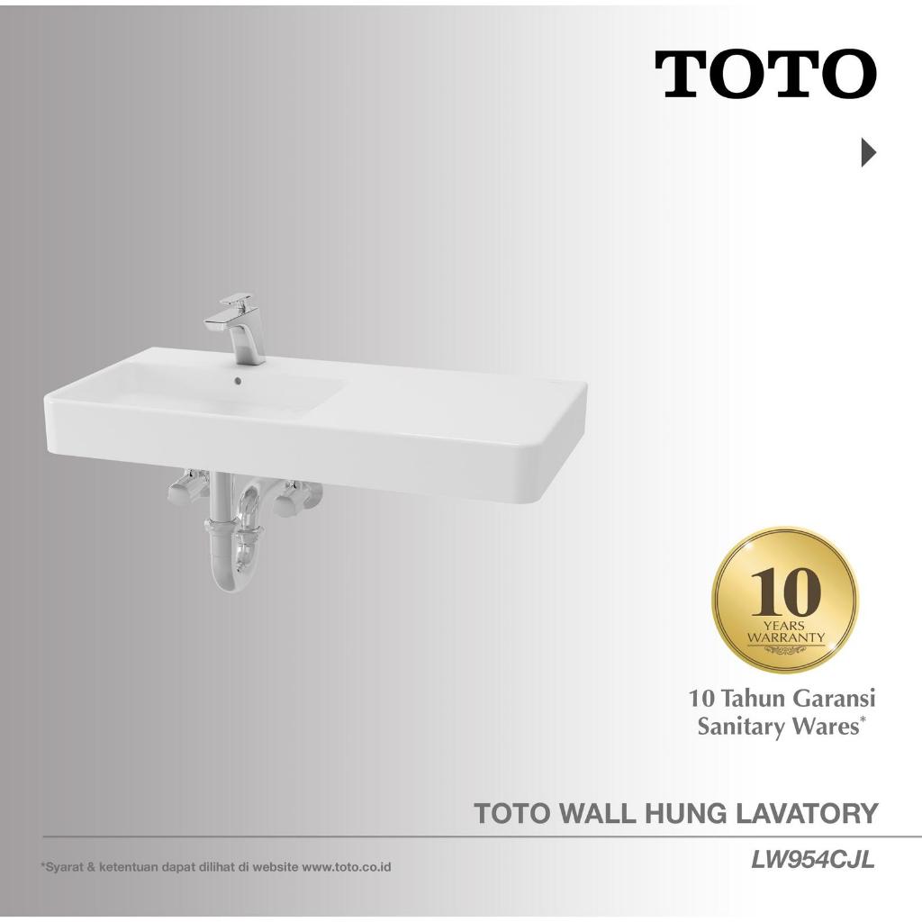 TOTO Wall Hung Lavatory / Wastafel LW954CJL