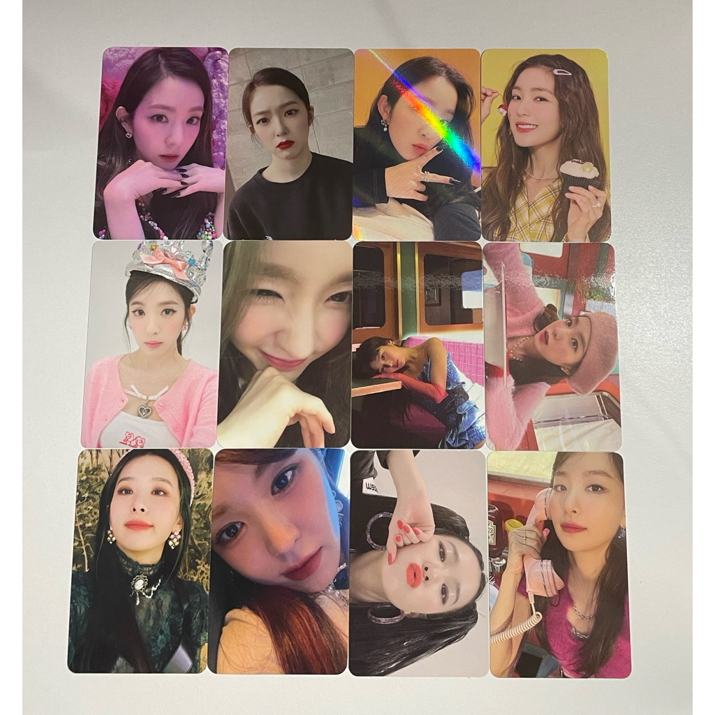 [CLEARANCE SELL] official photocard pc irene seulgi wendy joy red velvet