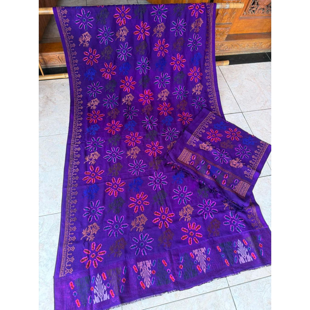 sutra jumputan singaraja tumpal songket