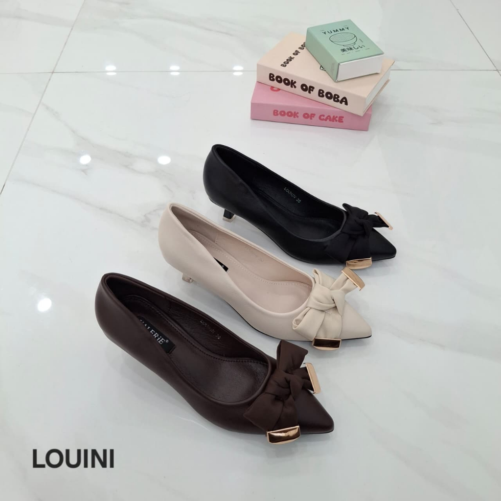 Valerie sepatu heels 3cm dove 36-41 LOUINI