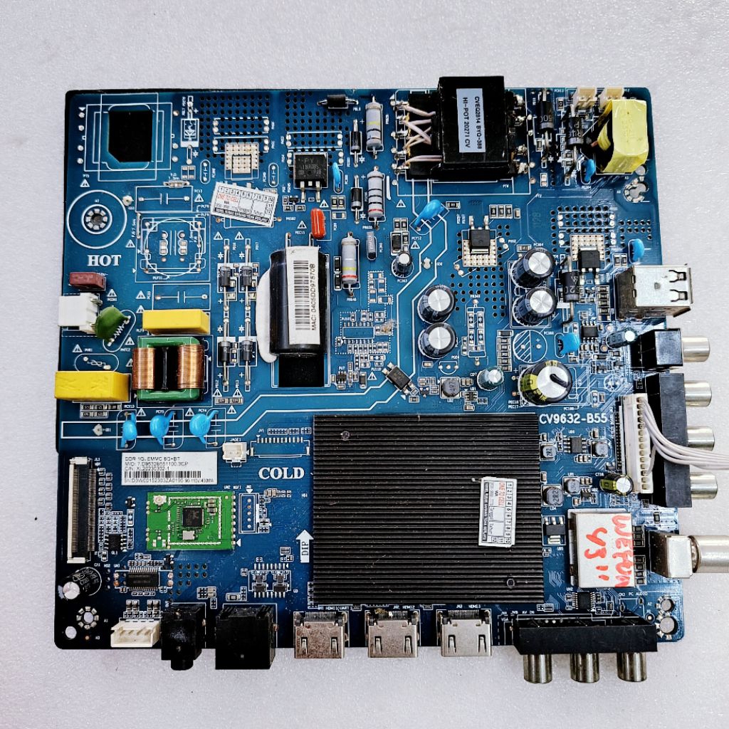 MAINBOARD TV WEYON 43IN - MOBO TV WEYON 43INCHI - MOTHERBOARD TV WEYON 43" - MB WEYON 43JN