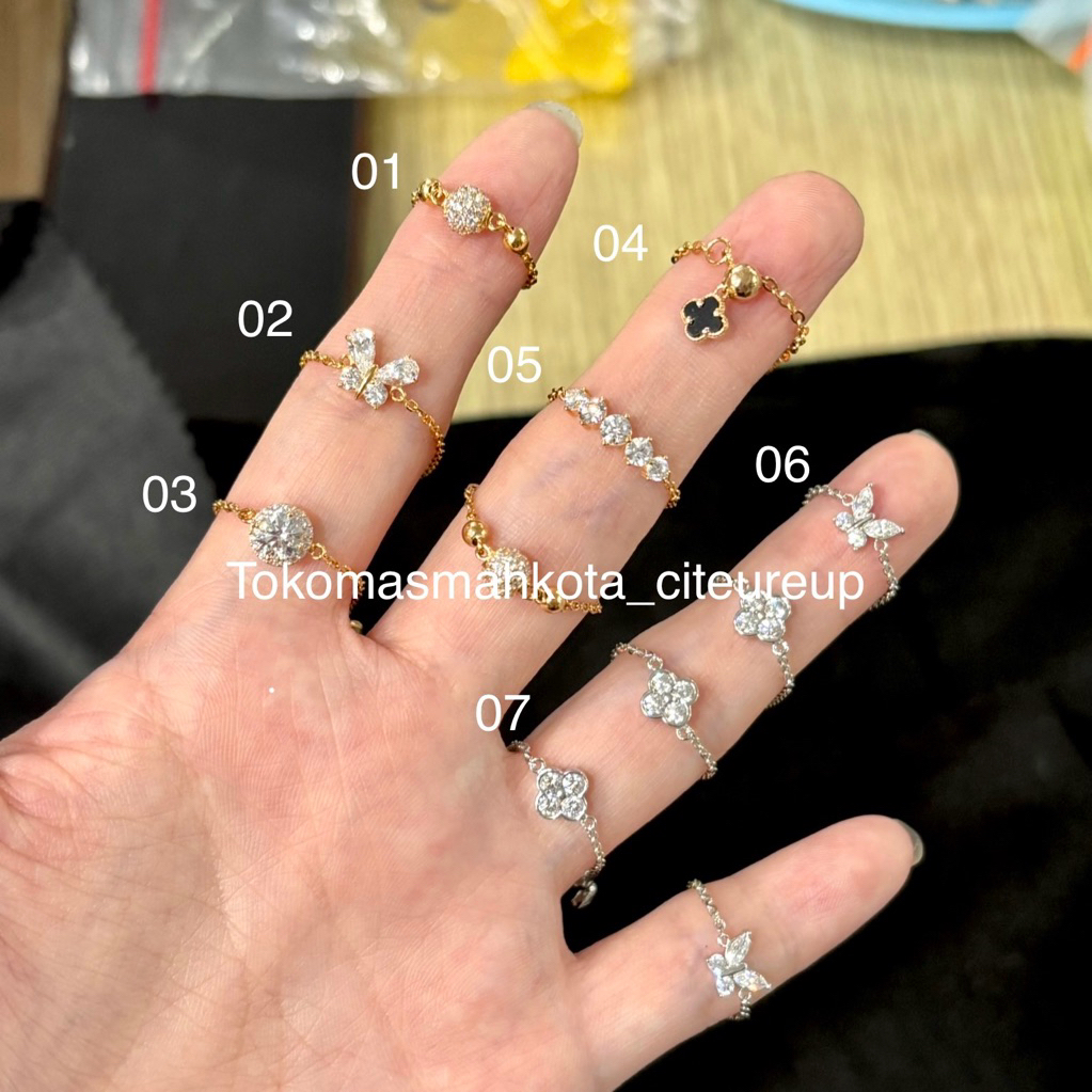 CINCIN SERUT FASHION EMAS ASLI 375 8k