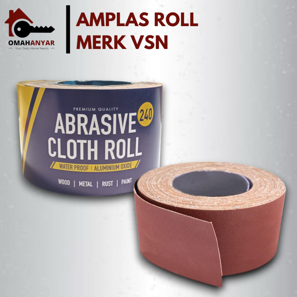 Amplas Roll VPR VSN Meteran Kertas Gosok