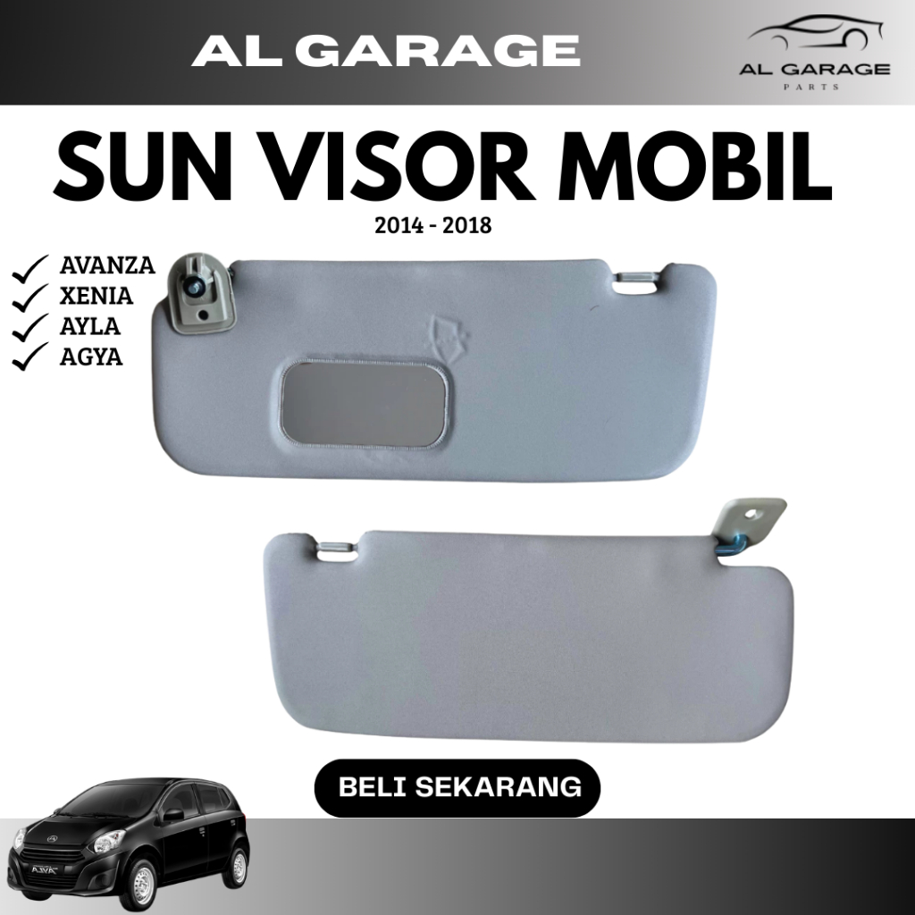 SUN VISOR MOBIL AVANZA XENIA AGYA AYLA 2014 - 2018