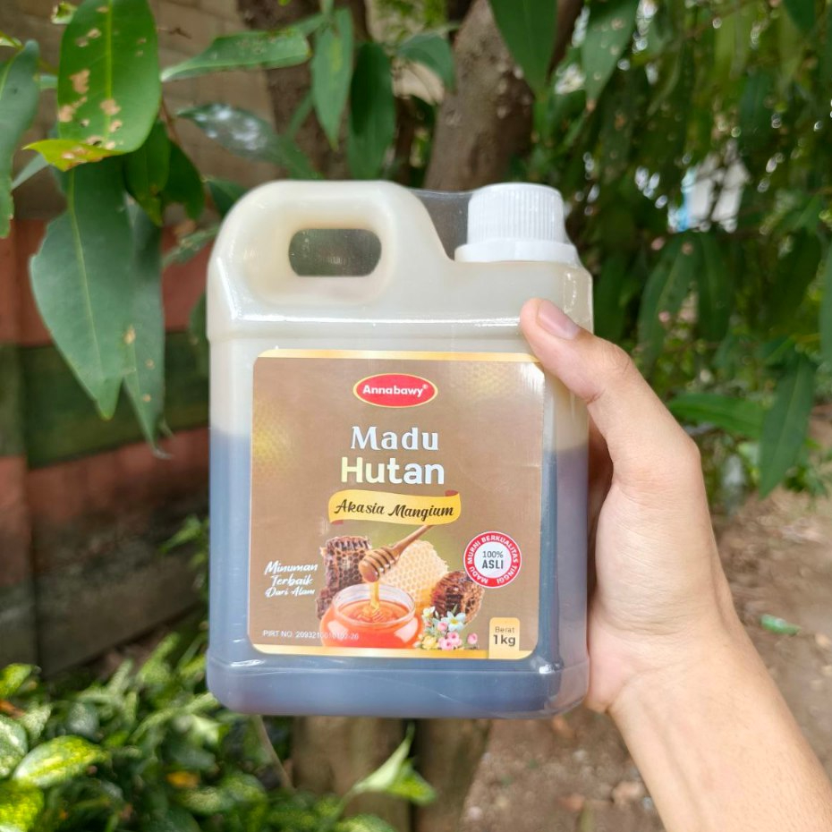 Madu Hutan Akasia MAGIUM  Grade A  |Madu Hutan 1kg Dan 500 Gram |Madu Hutan Cocok  Bantu Kesehatan