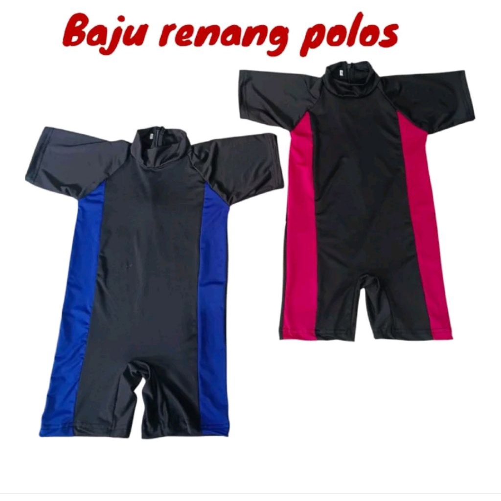 Baju Renang Polos Anak Laki Laki Perempuan 2-13 tahun