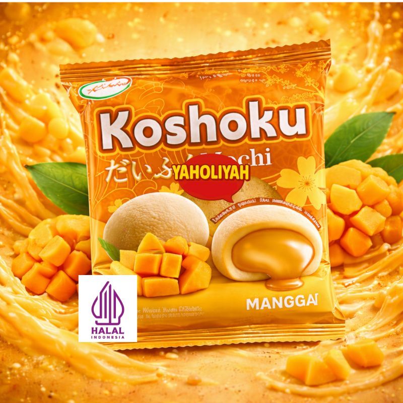 Mochi Koshoku Mangga 40 pcs