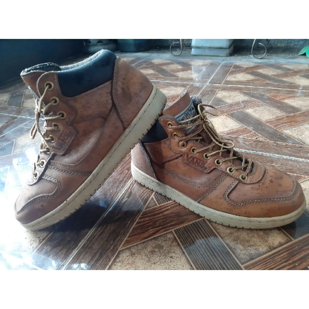 Sepatu kulit #vans 41/260
