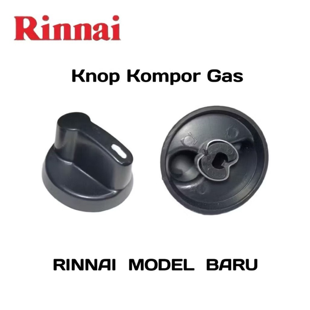 Knop Kompor Gas Rinnai Model Baru 2 Tungku