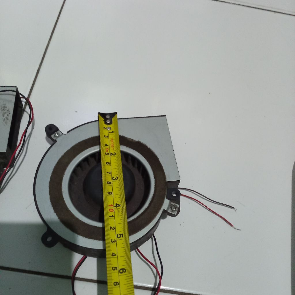 fan blower merk servo 24 v dc 17 w