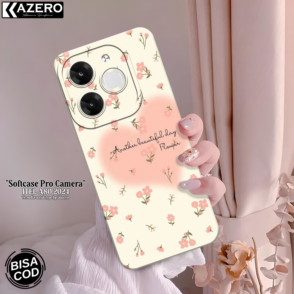Silikon HP ITEL A80  - Fashion Case Aesthetic - Softcase ITEL A80 - Case ITEL A80 - Kesing ITEL A80 