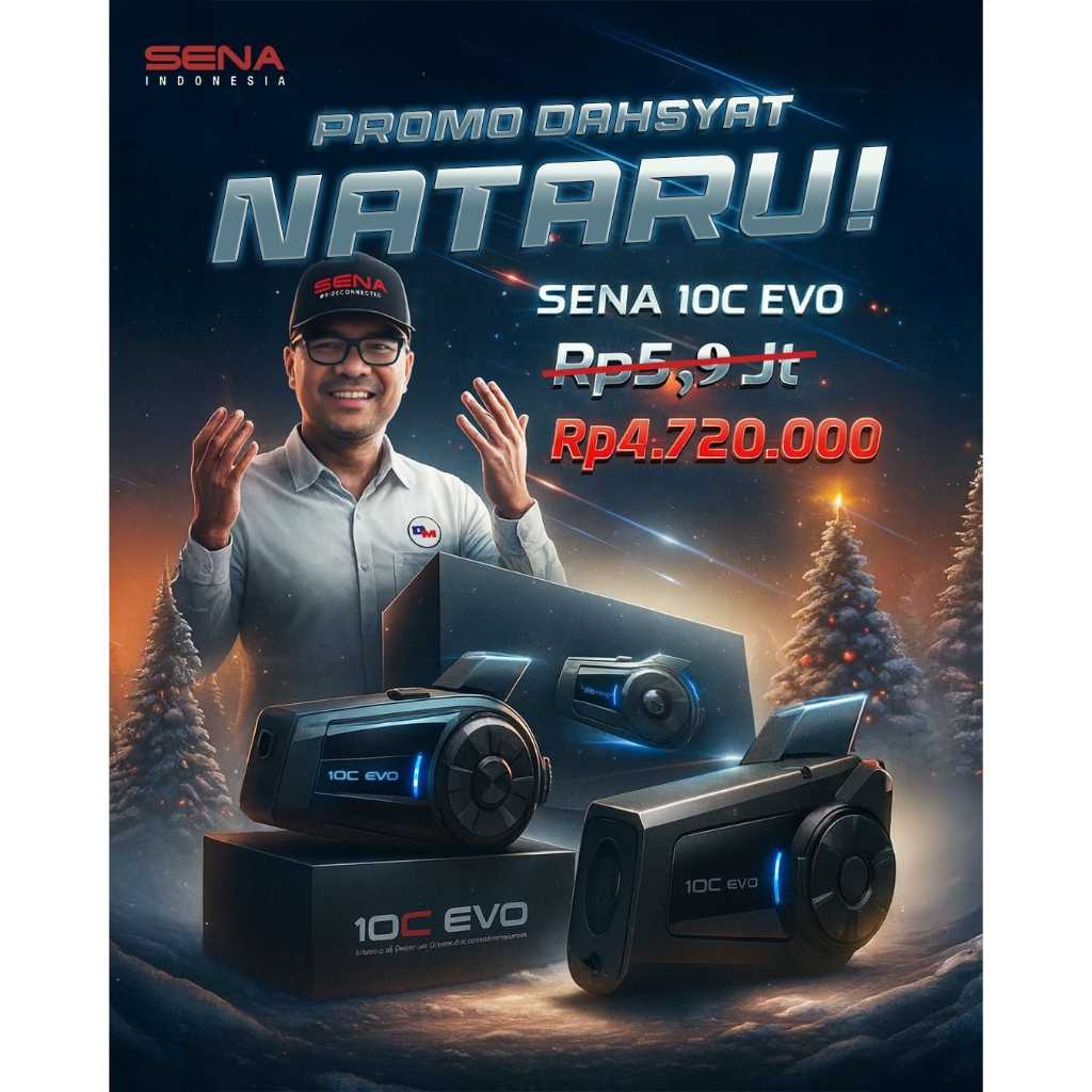 Sena Intercom Action Camera 10C Evo HD Speakers