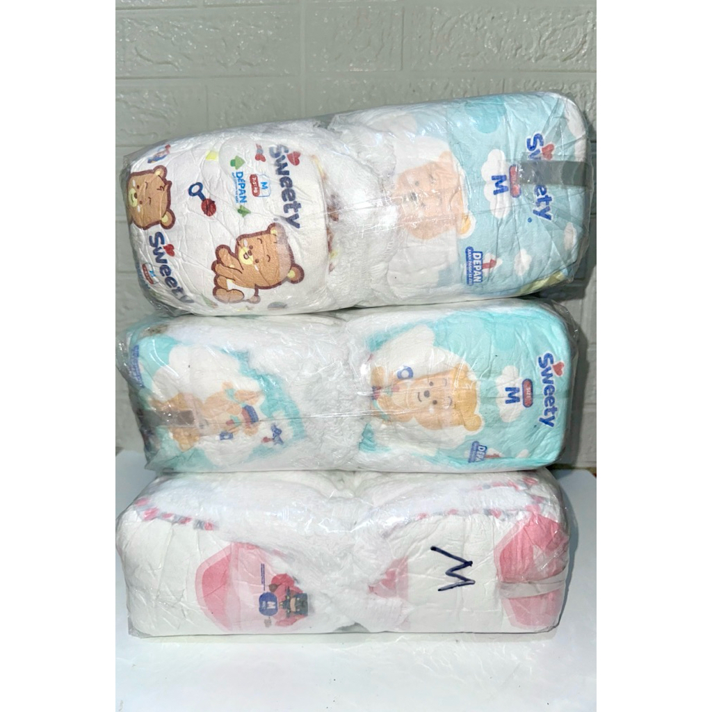 Popok Pampers Bayi Repack (Sweety & Huggies) Tipe Celana Isi 50 pcs Kemasan Murah Premium
