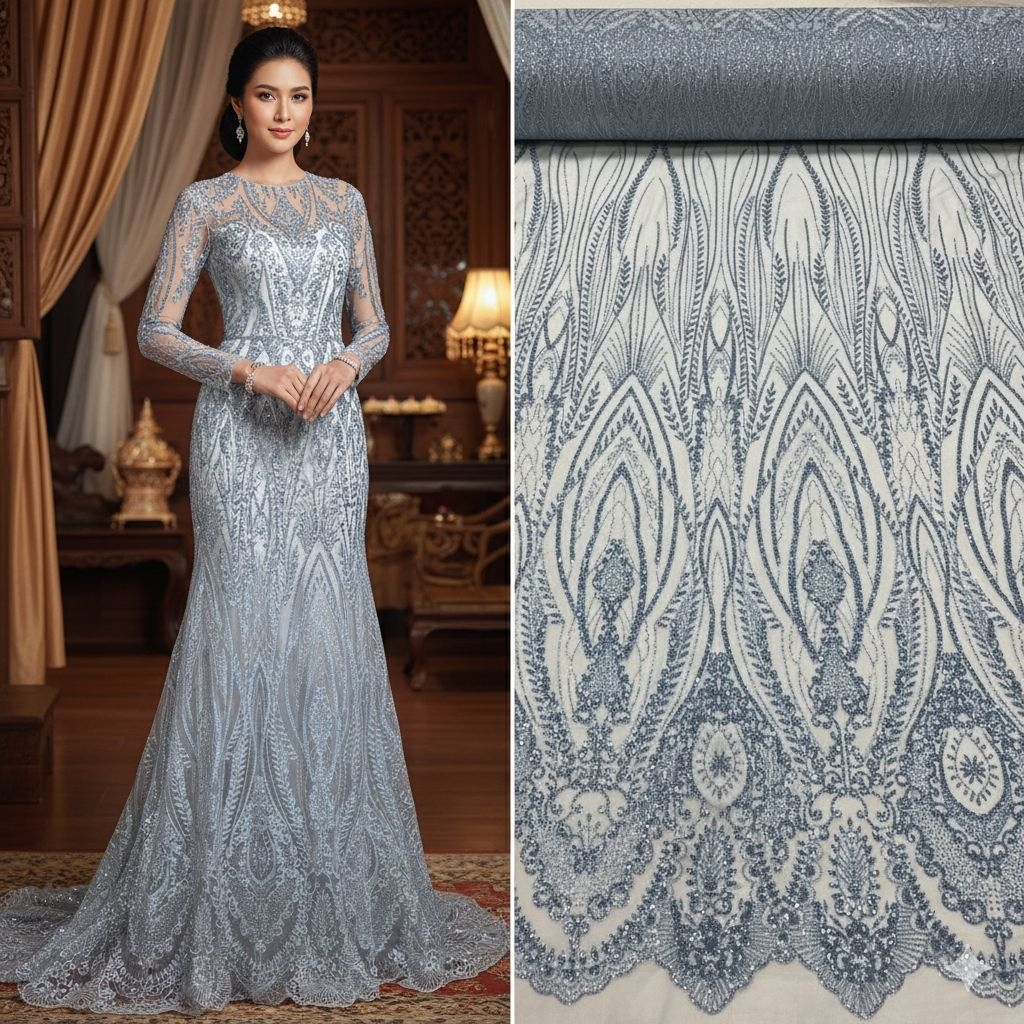 Kain Tile Payet Elishab Sugar Candy Premium