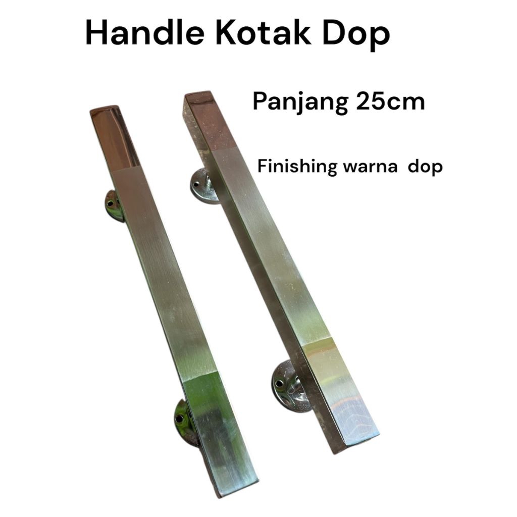 Handle Pintu/Gagang Pintu/Tarikan Pintu Minimalis Model Kotak 25cm
