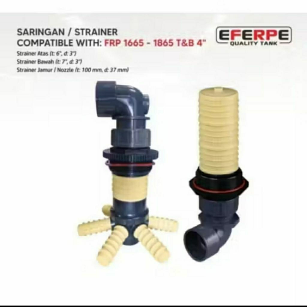 Strainer Saringan Tabung Frp 1665-1865