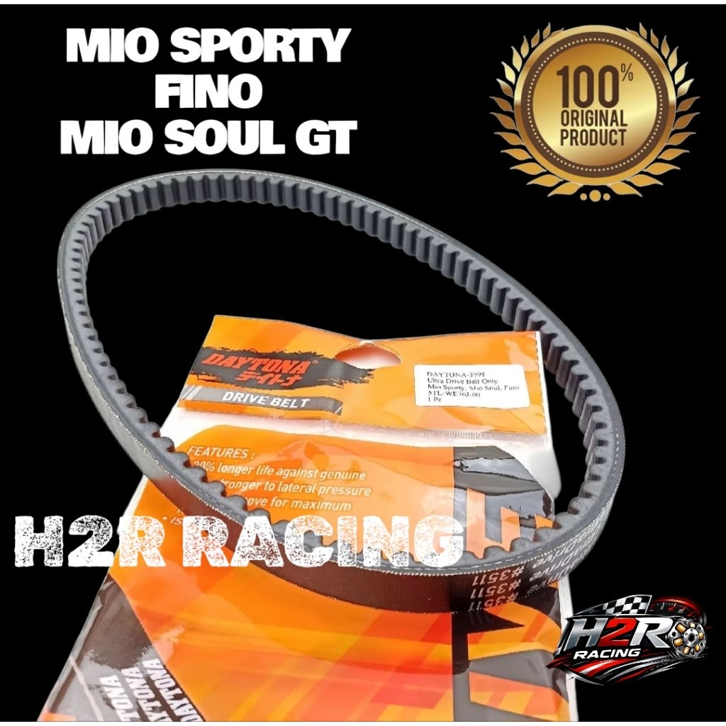 Daytona Racing Vanbelt Vbelt Mio Sporty Mio Karbu Fino Karbu