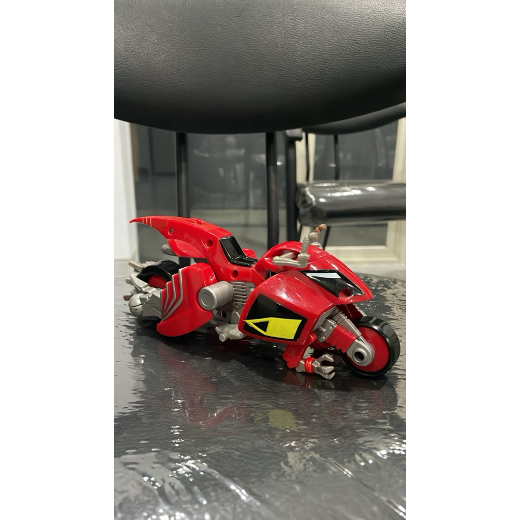 Bandai Dice Motoraptor Vintage Rare Original Bandai Figure Loose