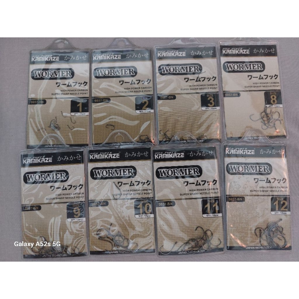 Kail/Mata kail Pancing Kamikaze Wormer