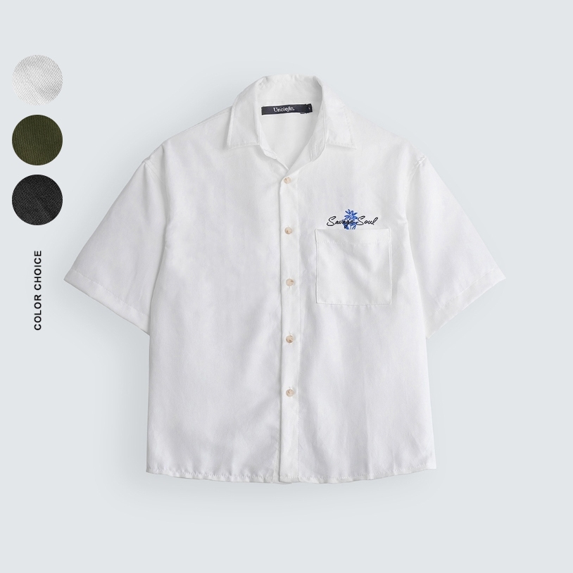 UNCLEJIN - Soul Boxy Baby Corduroy Shirt