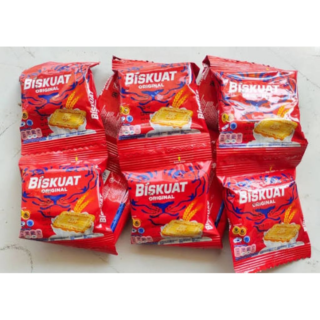 Biskuat Coklat Renceng 10pcs - Enak, Lezat, dan Menyehatkan