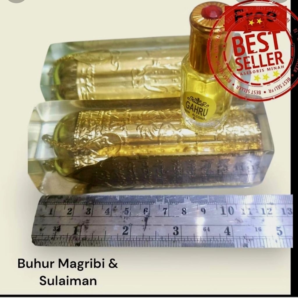 Buhur Pres Turki Sulaiman Maghribi Asli Wangi