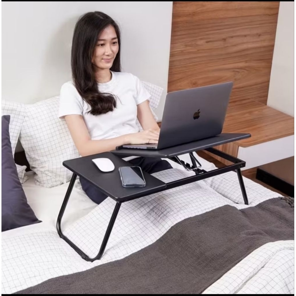 Jual meja laptop lipat meja kerja minimalis
