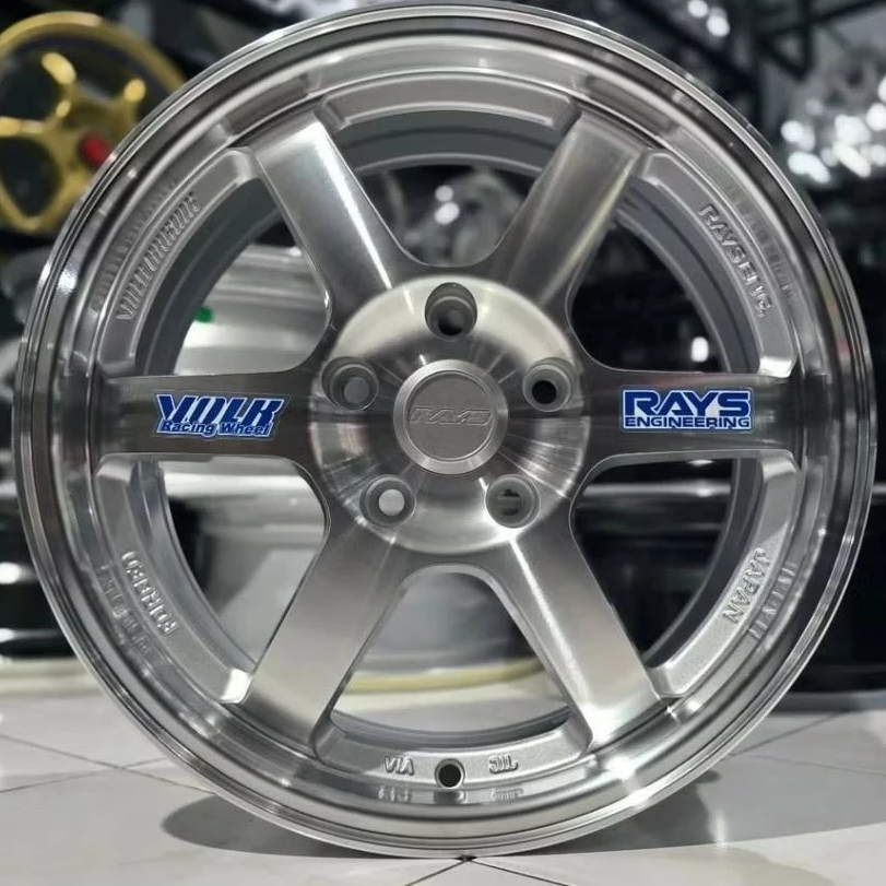 Velg Pelek Mobil Racing Ring16 VOLKRAYS TE37 R16x7 5x114 et35 Innova Camry Alphard Rush CR-V Civic H