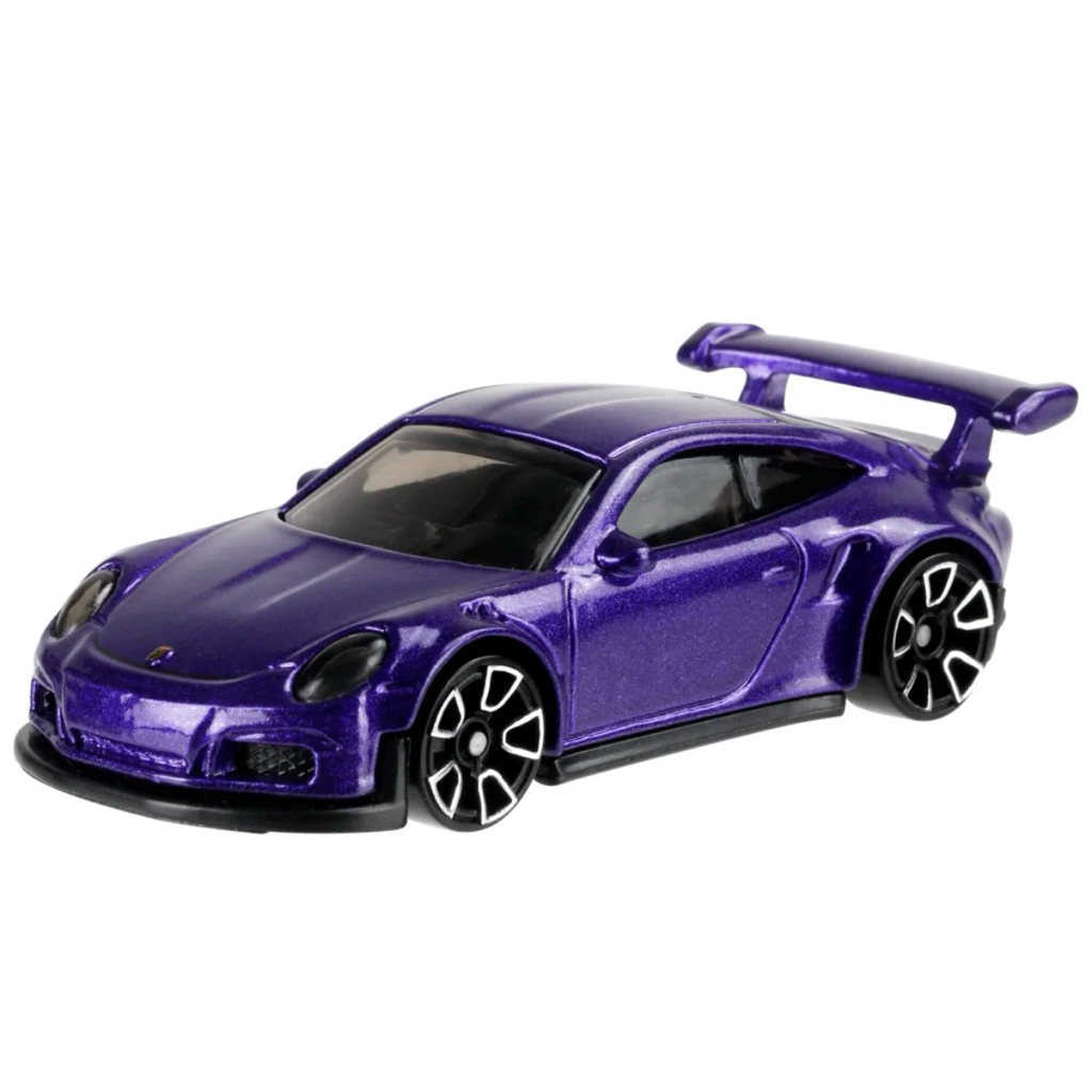 Hot Wheels Porsche 911 GT3 RS Metalflake Purple Mineline 2019 Mattel Hotwheels
