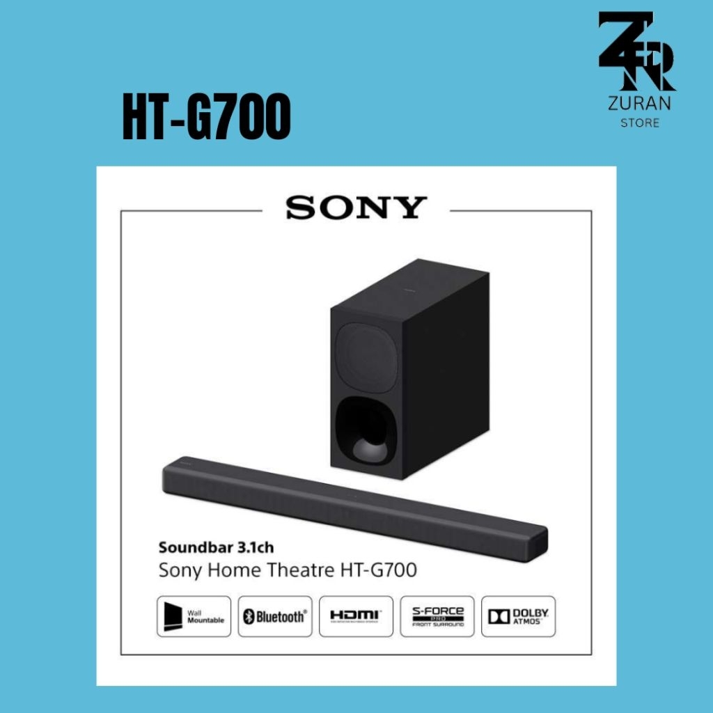 SONY SOUNDBAR HTG700/HT-G700/G700 DOBLLY ATMOS