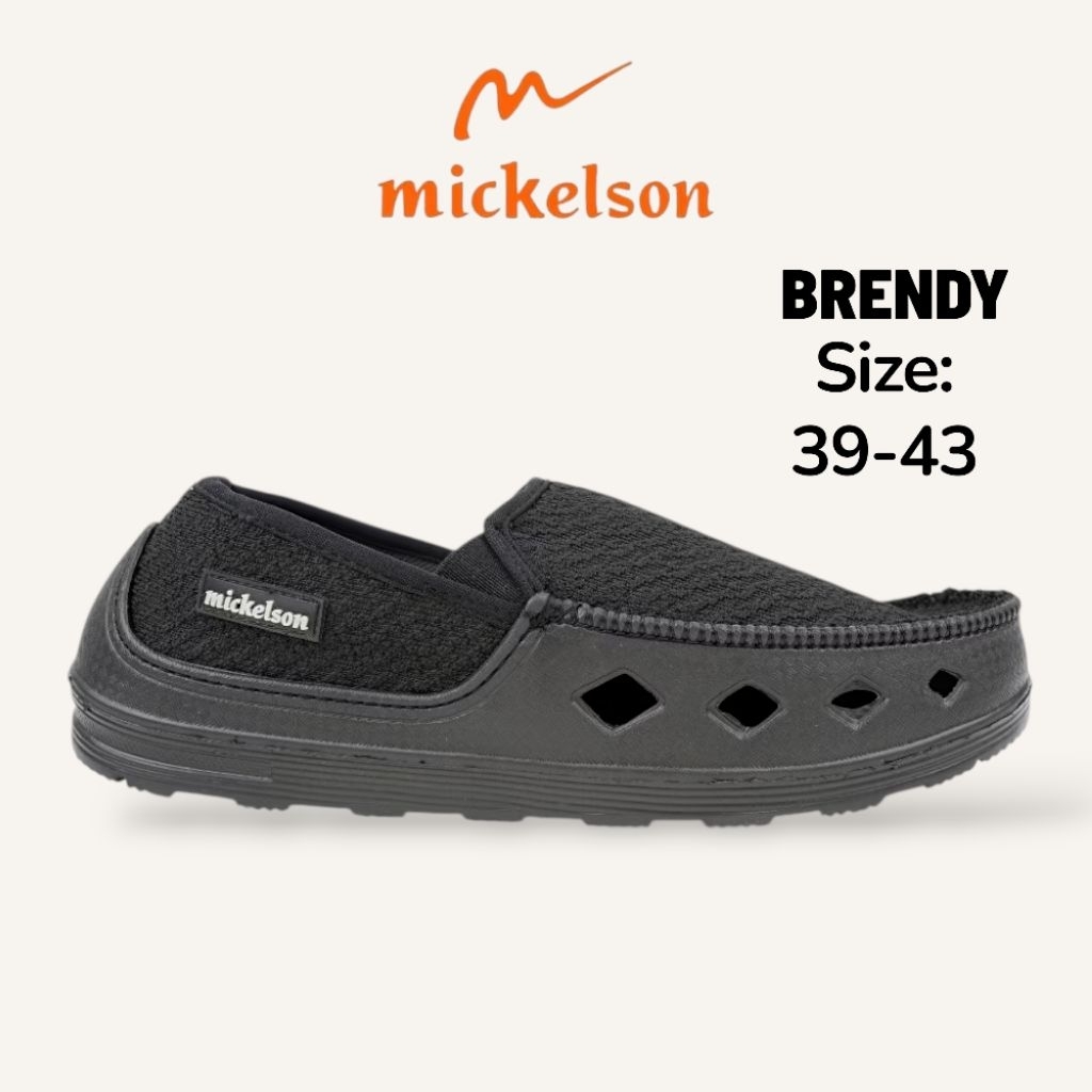 MICKELSON-BRENDY Sepatu Slip On Sepatu Karung Pria Ringan Original Limited Edition