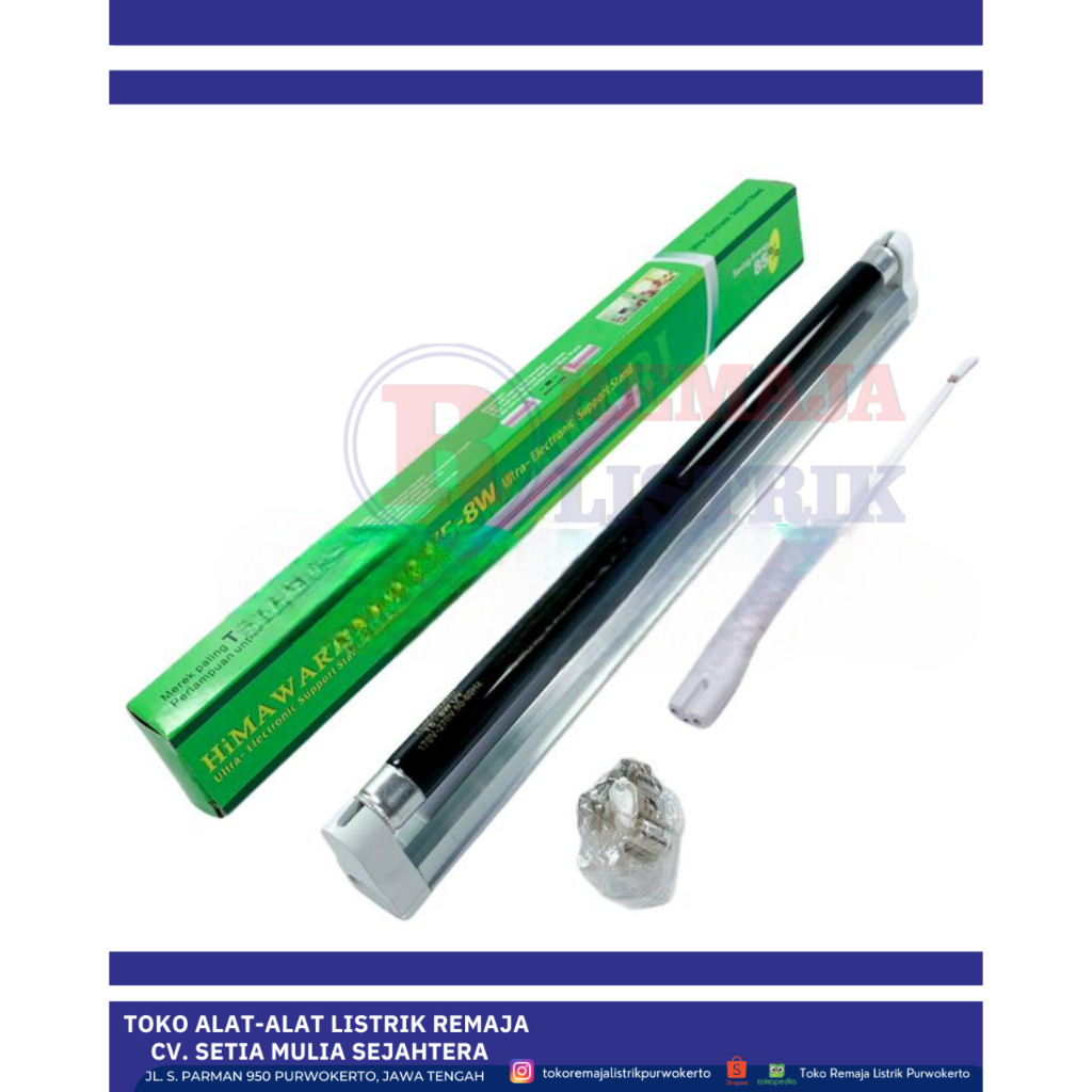 TL UV 10W Himawari / Lampu Tes Uang UV 10W Himawari