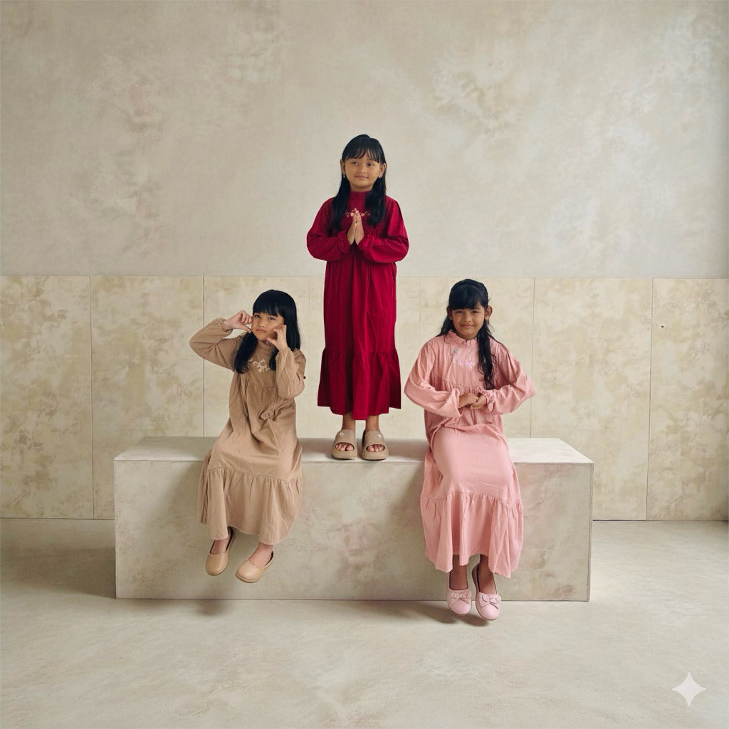 gamis humaira by honeeybee
