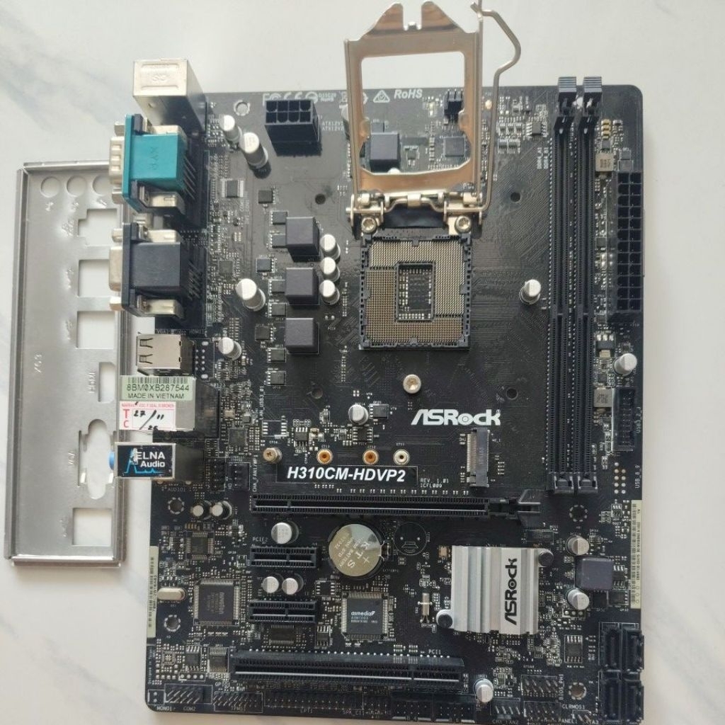 PAKET ASROCK H310CM-HDVP2 + I3 9100T LGA 1151