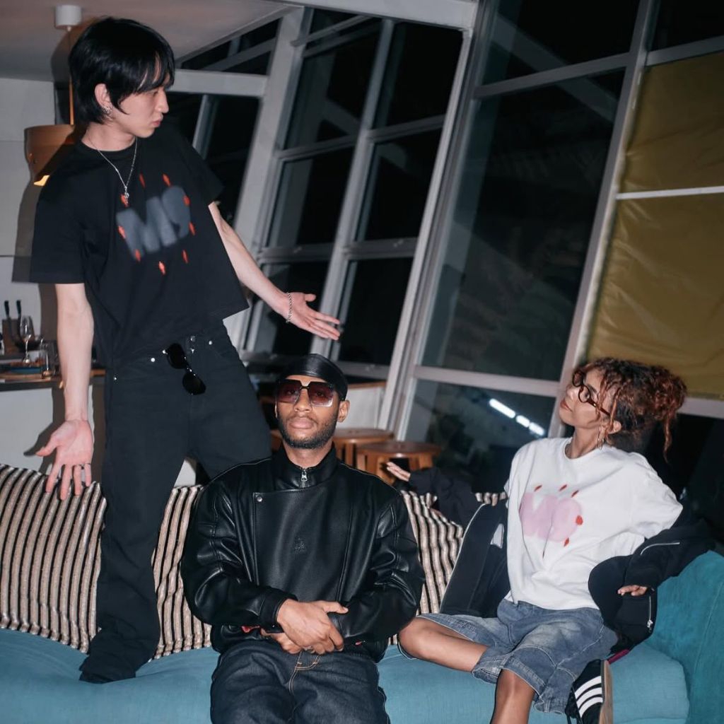 Morteils x Dolcentnine Leather Jacket Zip Hoodie Knitwear Jersey Tshirt - ORIGINAL