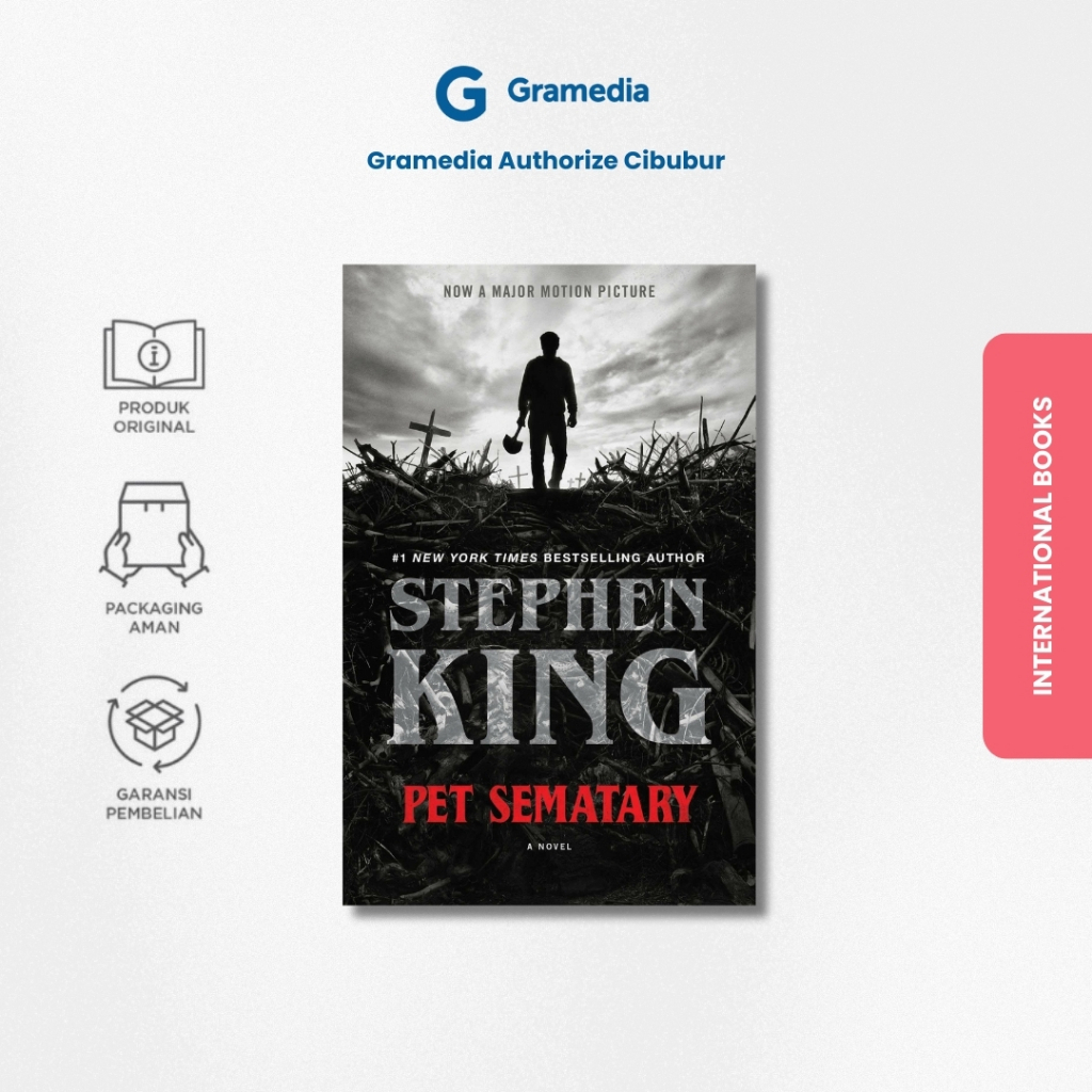 Gramedia Cibubur - Pet Sematary (Stephen King)