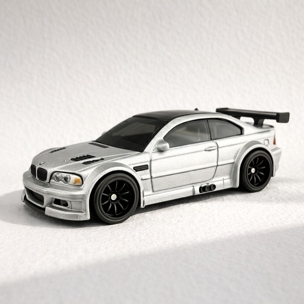 Hot Wheels 2001 BMW M3 GTR Grey HW Premium Boulevard 2025 New Loose