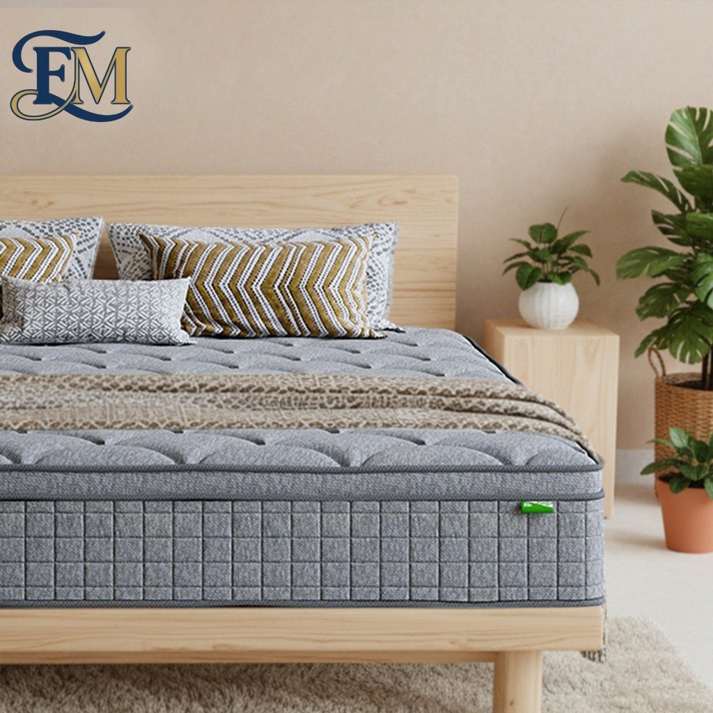 Kasur in the box Mattress Lantai Ukuran 90x200 , 120x200, 140x200, 160x200, 180x200,FREE Bantal
