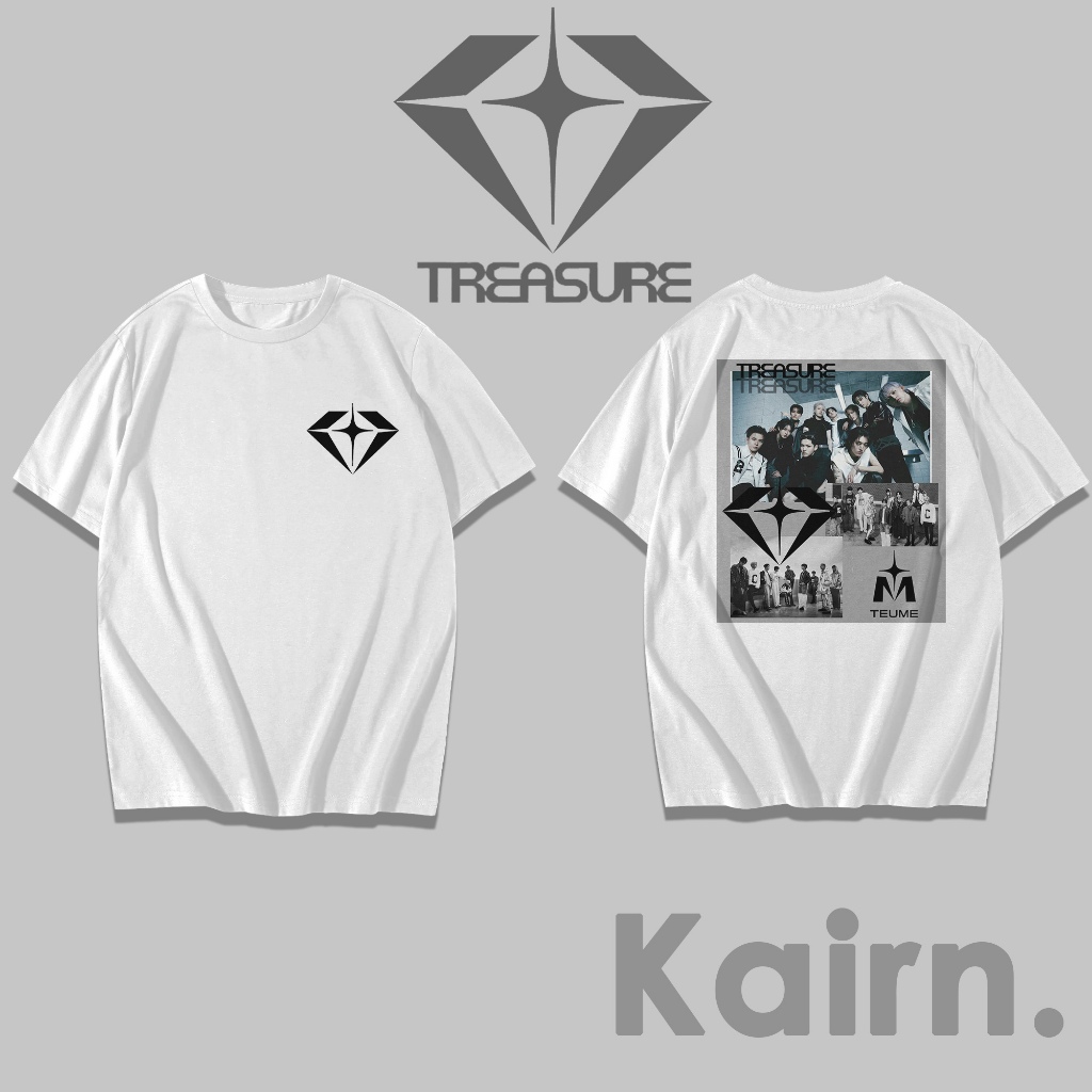 KAIRN - KAOS TREASURE POSTER / TSHIRT TREASURE / KAOS KPOP / FANSMERCH